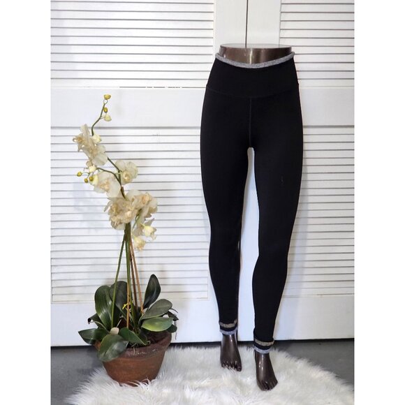 Athleta Pants - NWOT Athleta Womens Black Andes Seamless Tight High Rise Legging Sz M 0986